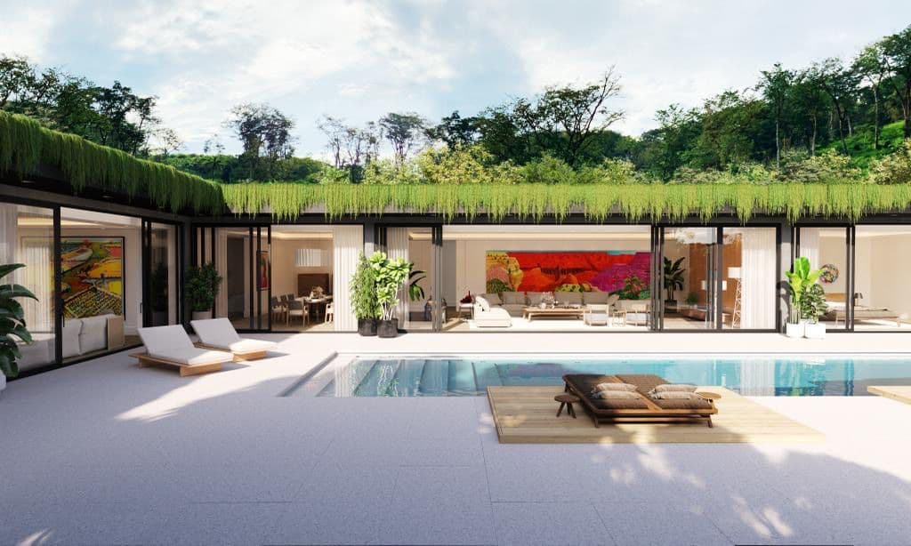 Villa pool terrace